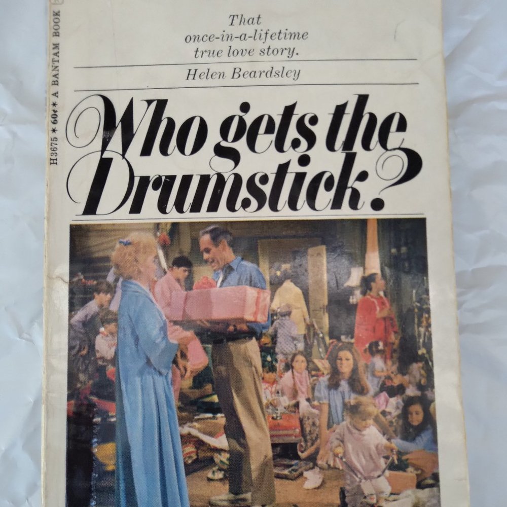 Who Gets The Drumstick? by Helen Beardsley - Vintage Paperback Book